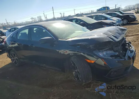 2019 Honda Civic Sport from USA, damaged, VIN 2HGFC2F82KH546406